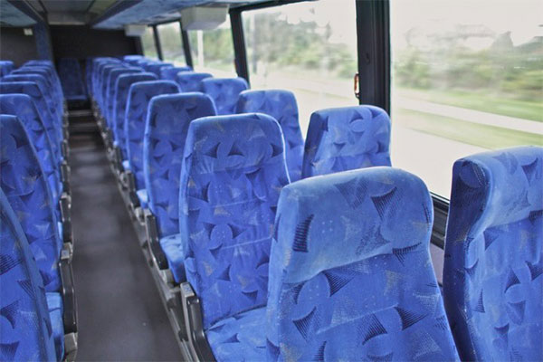 56 Passenger Motor Coaches Interior
